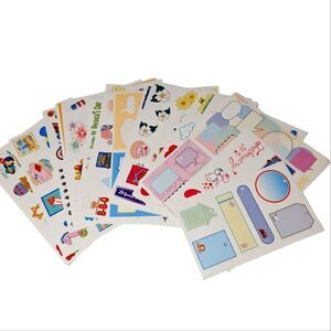 Large lot of vintage stickers‎